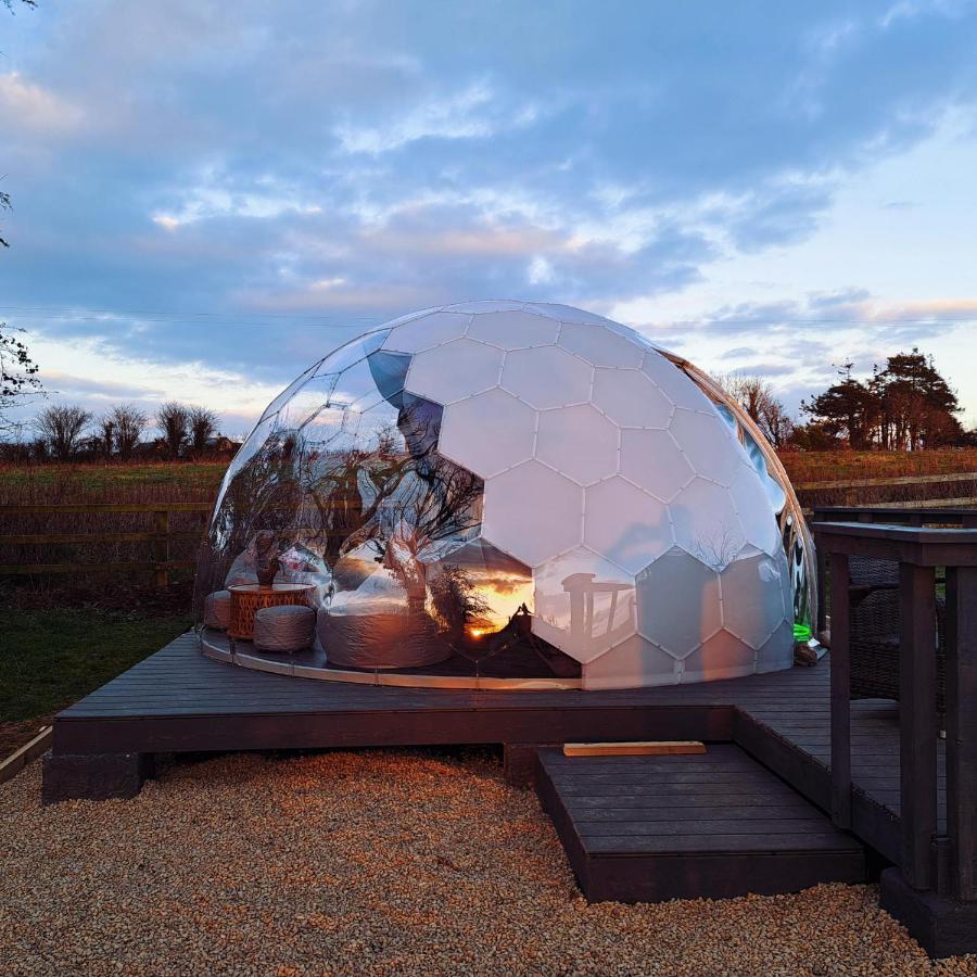 Luxury Glamping Dome With Views Of The Burren Villa Boston Exteriör bild