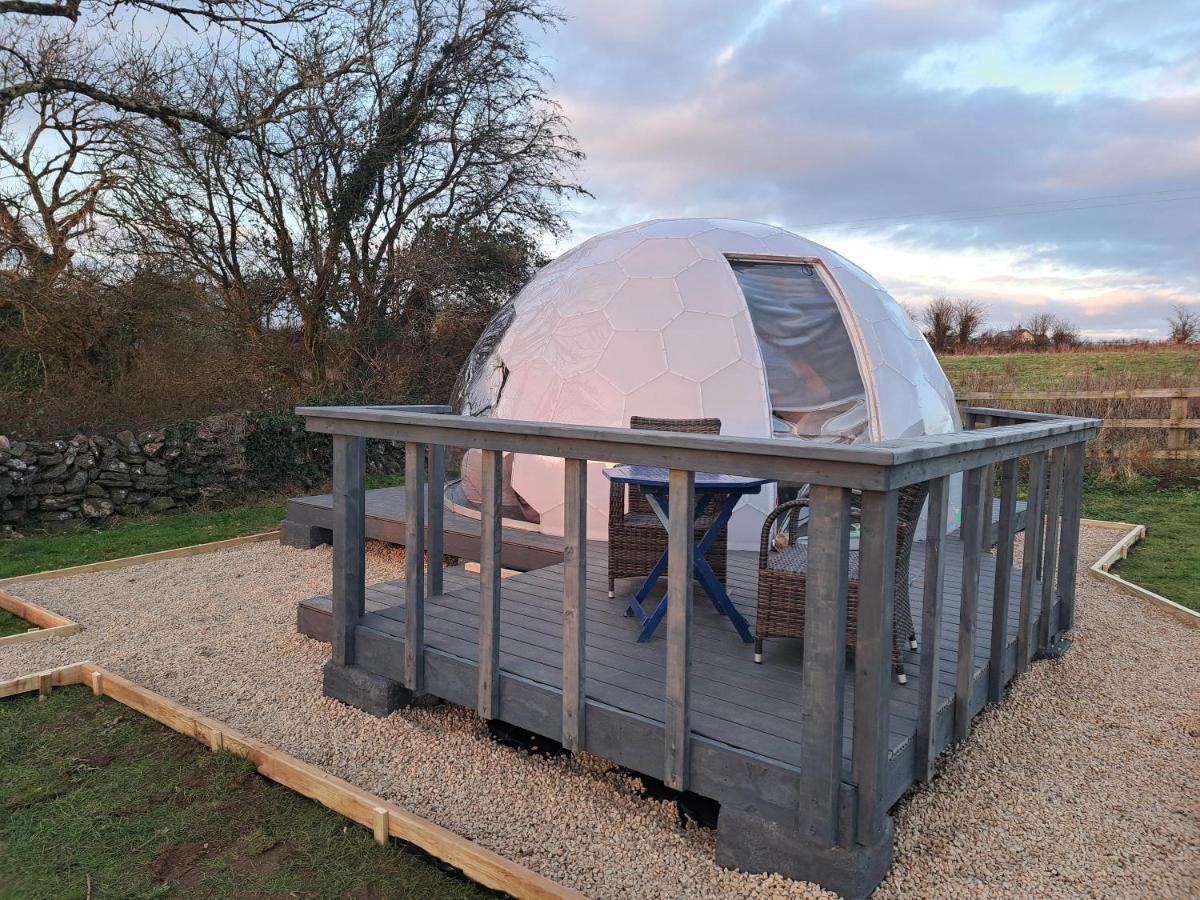 Luxury Glamping Dome With Views Of The Burren Villa Boston Exteriör bild